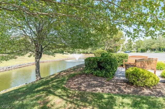 a view of lake from balcony