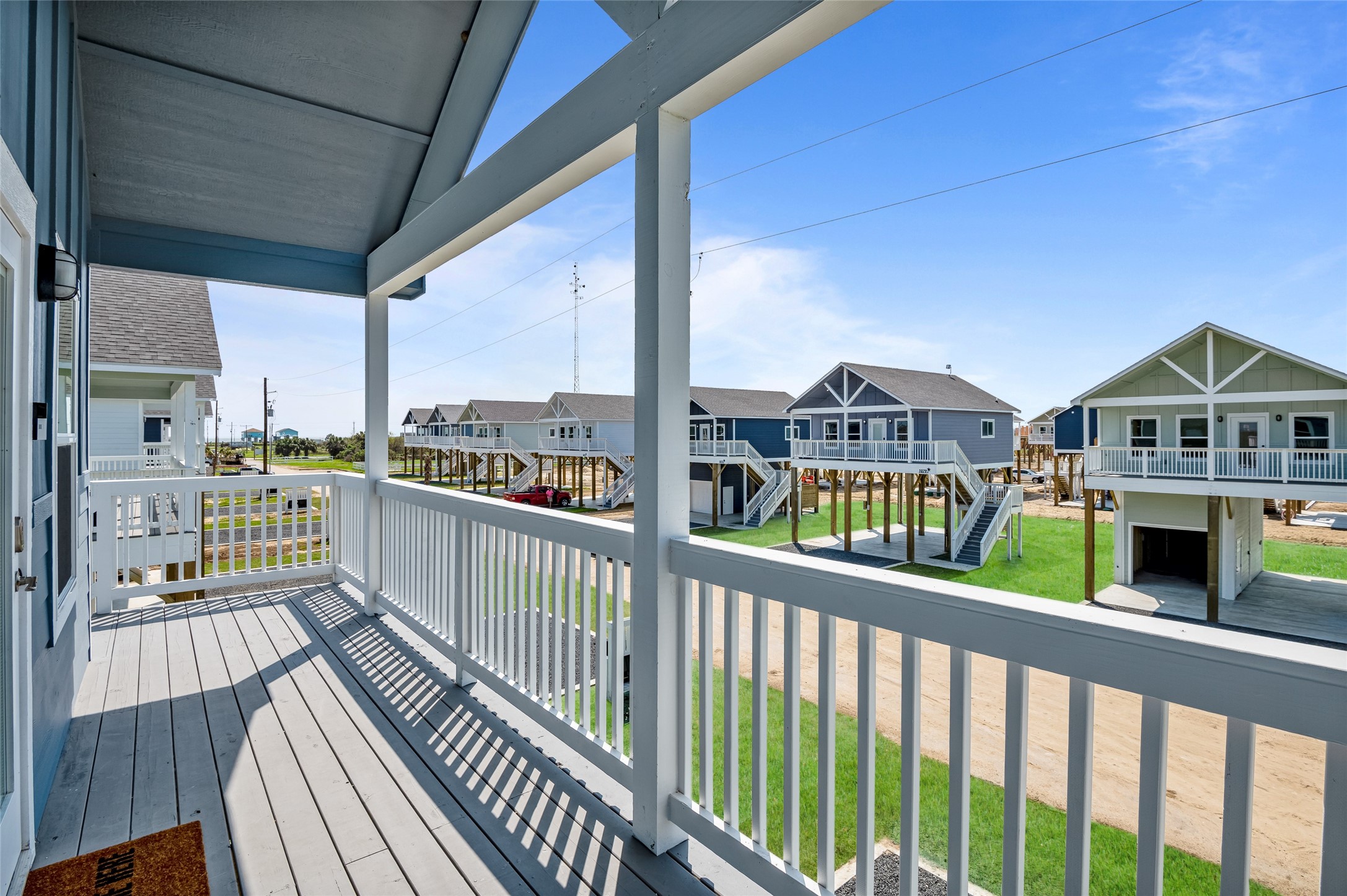 1084 Johnson Road Port Bolivar, TX 77650 - Photo 5 of 39 a view of city from a balcony