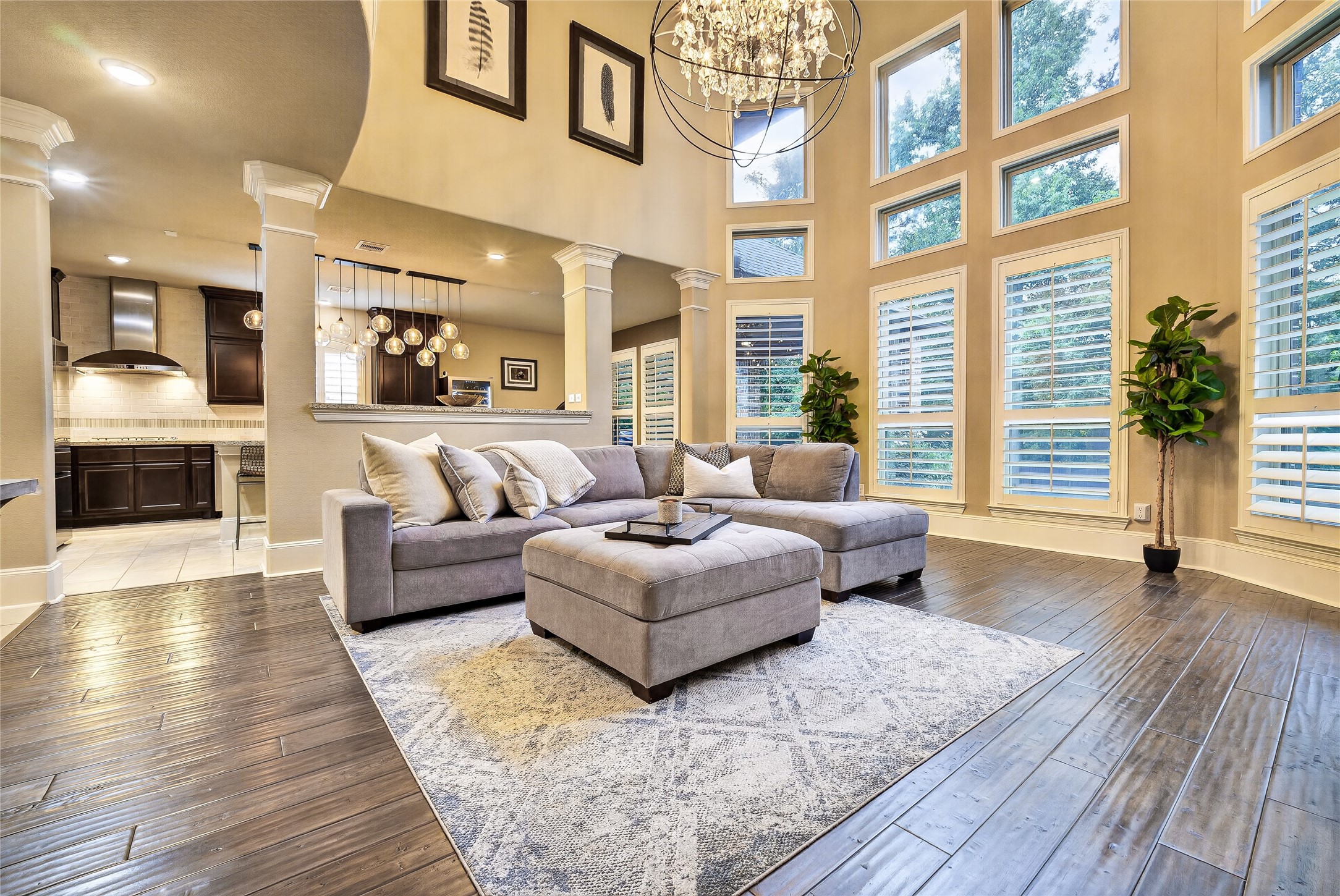 7907 Augusta Creek Court Spring, TX 77389 - Photo 21 of 49 What a beautiful space overlooking all the greenery and nature.