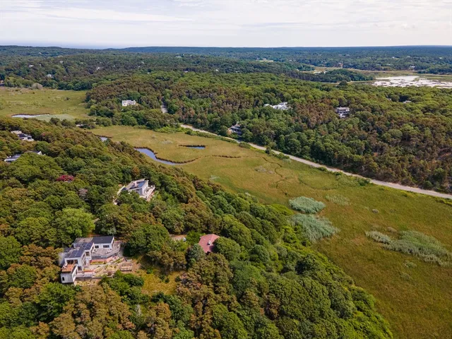a view of city and ocean