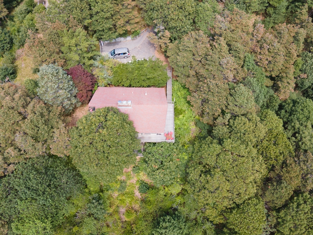 25 Resolution Road Truro, MA 02666 - Photo 40 of 42 an aerial view of residential house with outdoor space