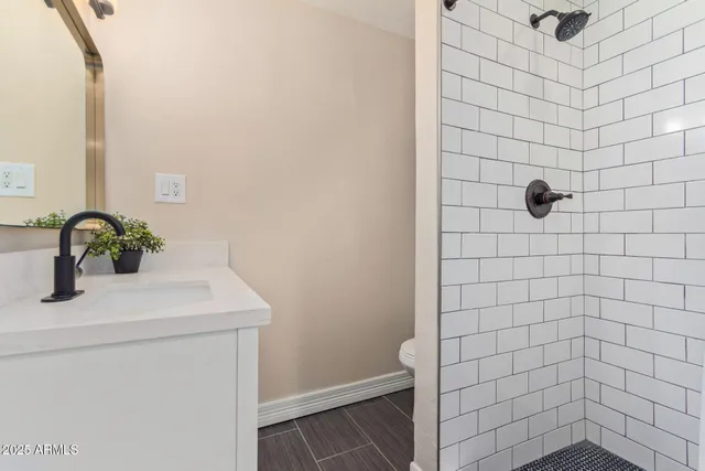 a bathroom with a sink