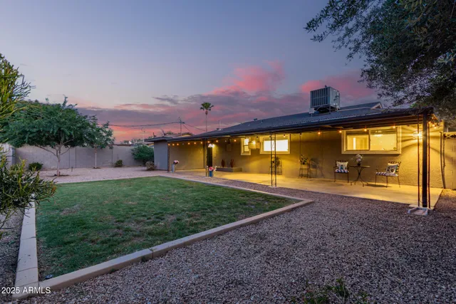 a view of an outdoor space and yard