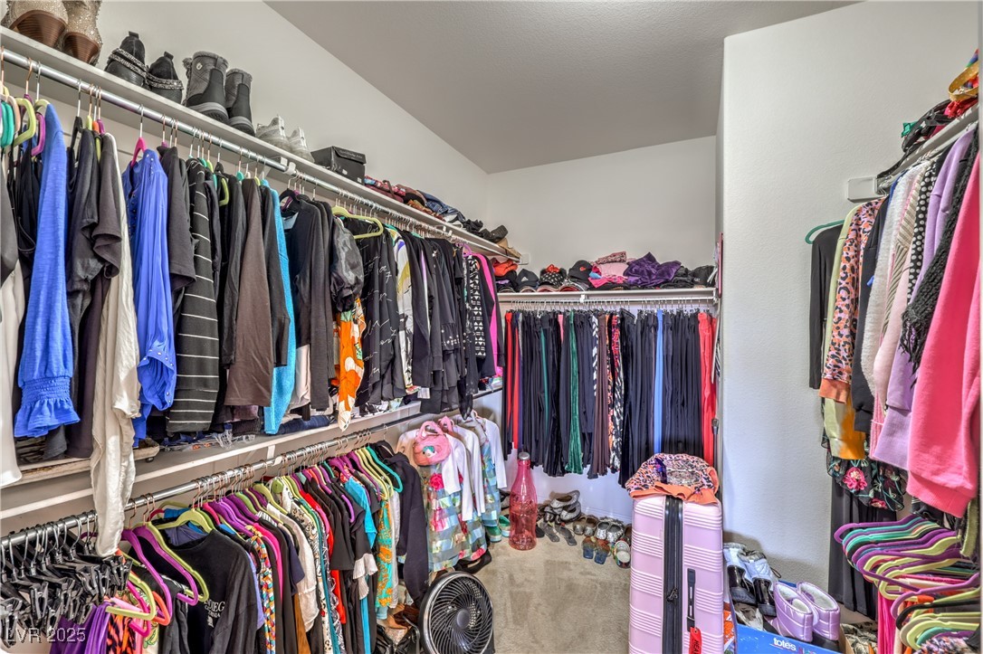 172 Turtle Ridge Avenue Las Vegas, NV 89183 - Photo 23 of 38 Spacious closet featuring carpet floors