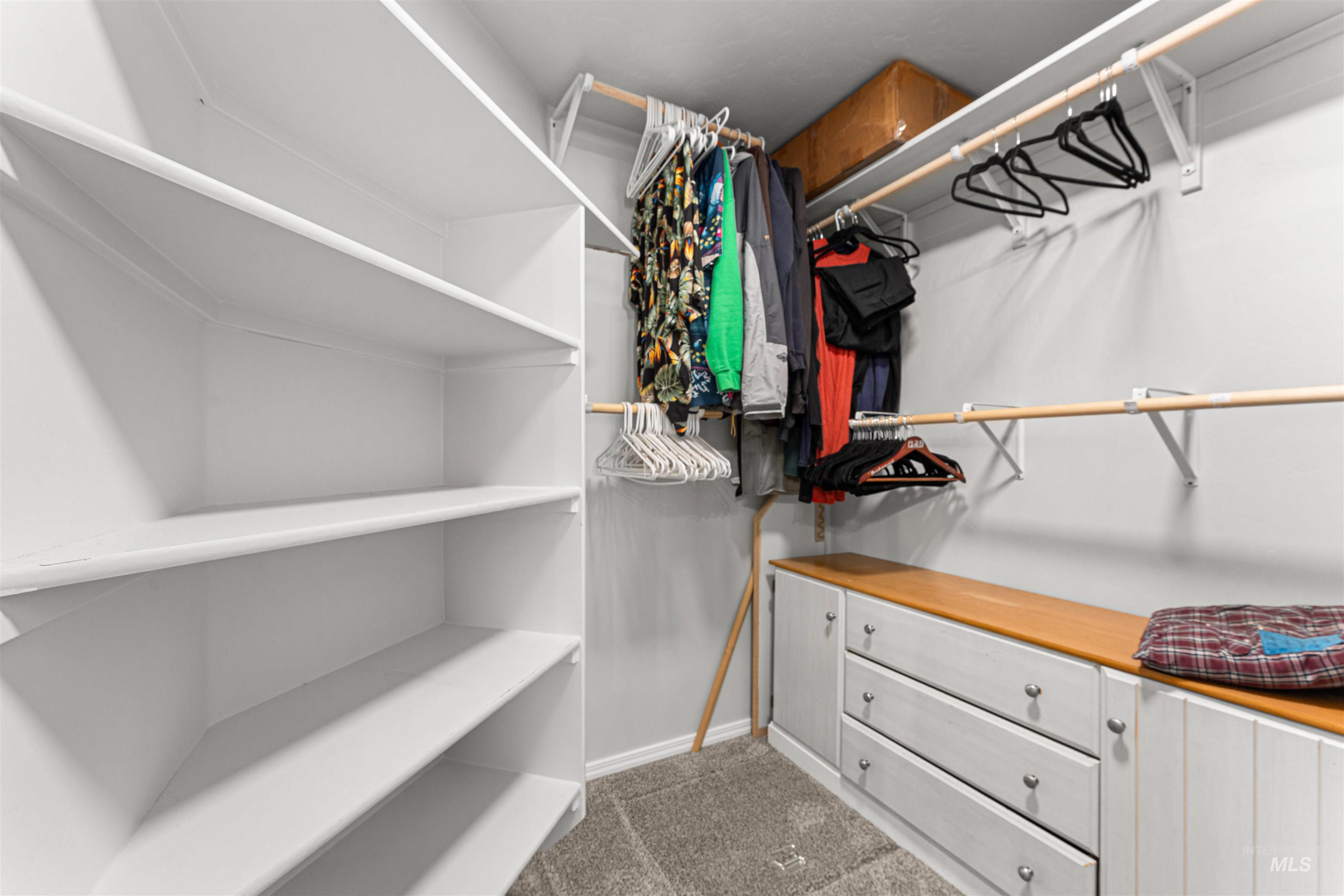 12342 Noreen Street Caldwell, ID 83607 - Photo 30 of 42 Walk in closet featuring light colored carpet