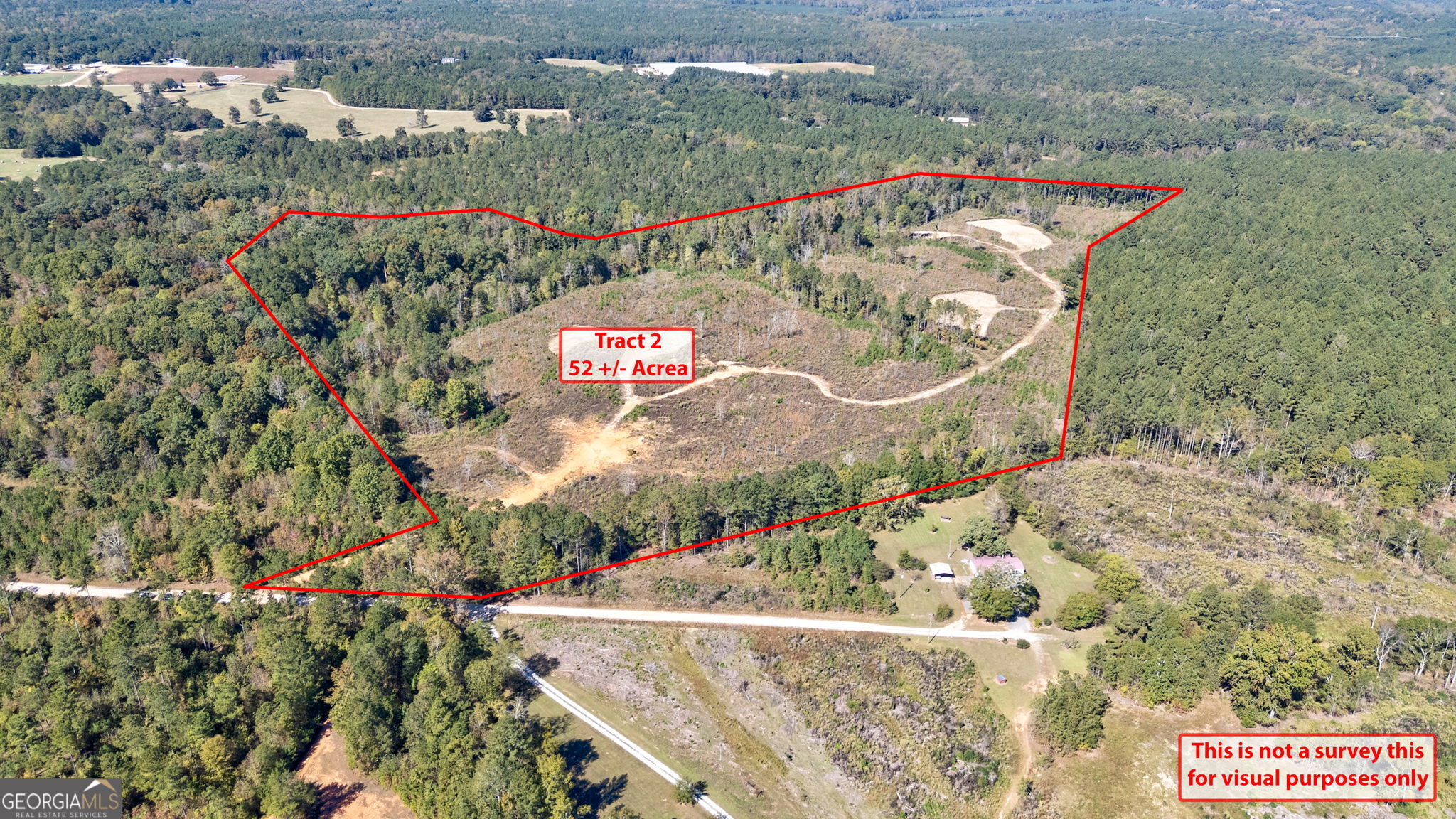 a view of a sign in a yard