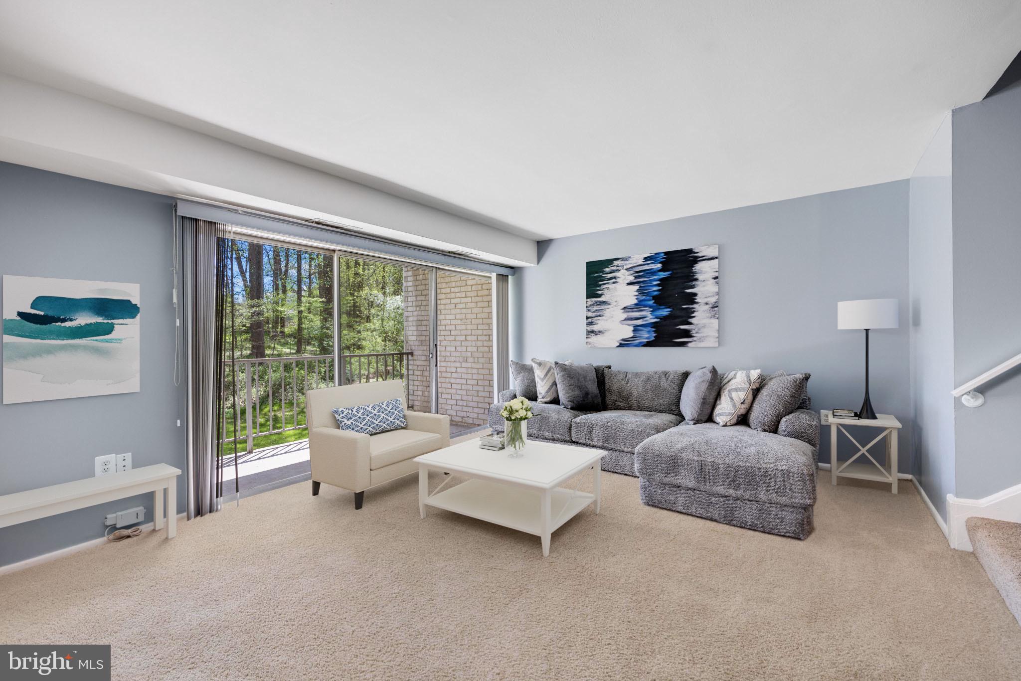 14432 Parkvale Road, Unit 4 Rockville, MD 20853 - Photo 1 of 16 Spacious Living Room with Beautiful View