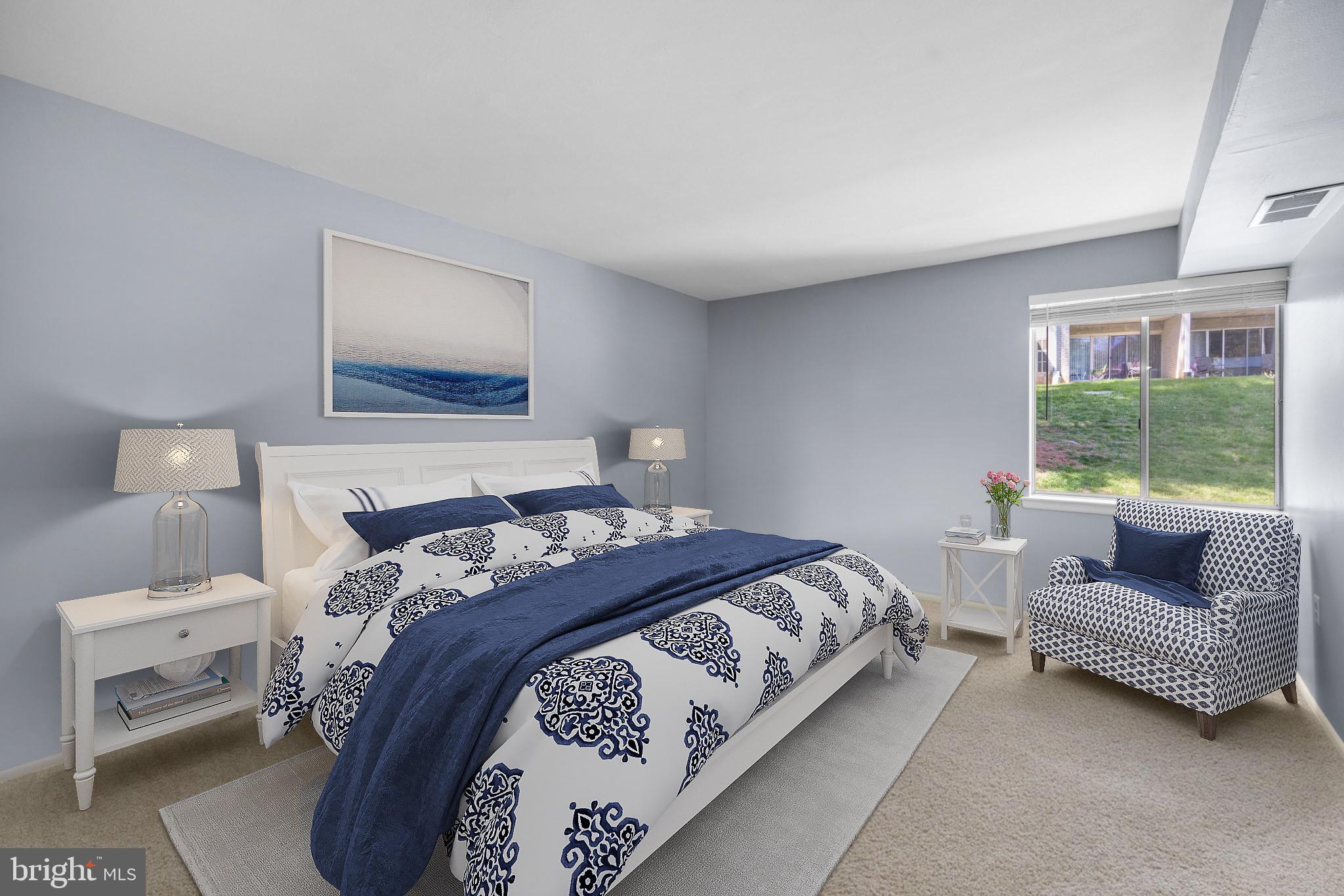 14432 Parkvale Road, Unit 4 Rockville, MD 20853 - Photo 9 of 16 Generous Bedroom with Walk-In Closet