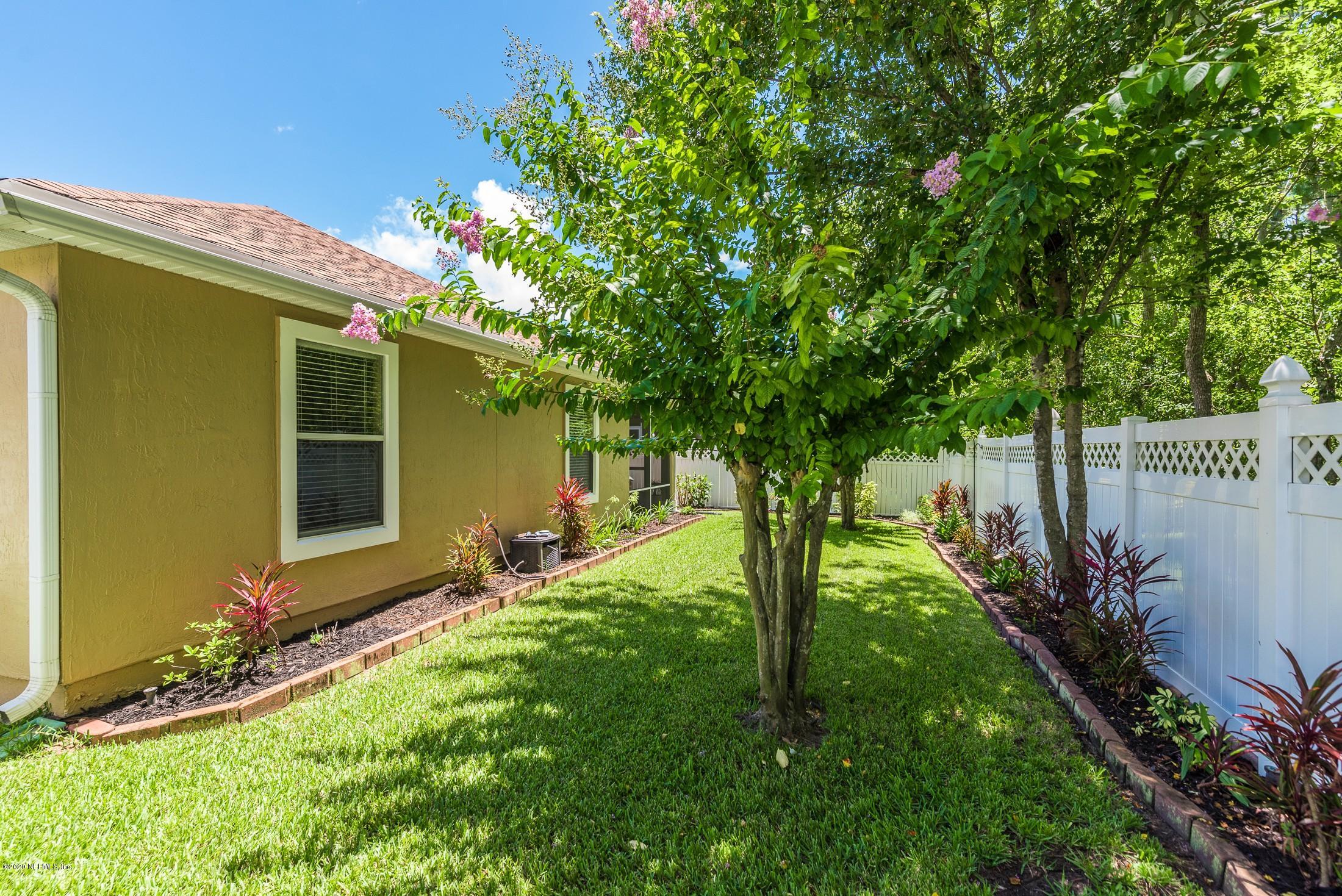 1773 Keswick Road St. Augustine, FL 32084 - Photo 32 of 35 Backyard with Trees