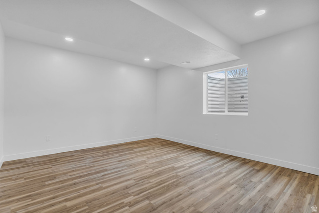 2454 West Jackson Street Mapleton, UT 84664 - Photo 37 of 63 Bedroom featuring recessed lighting and light wood-style flooring