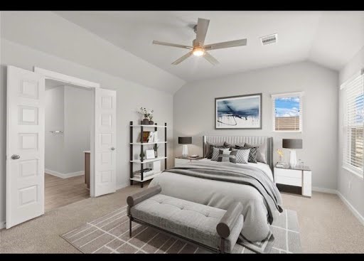 2402 Village Side Trail Rosenberg, TX 77471 - Photo 4 of 13 a bedroom with a bed and window