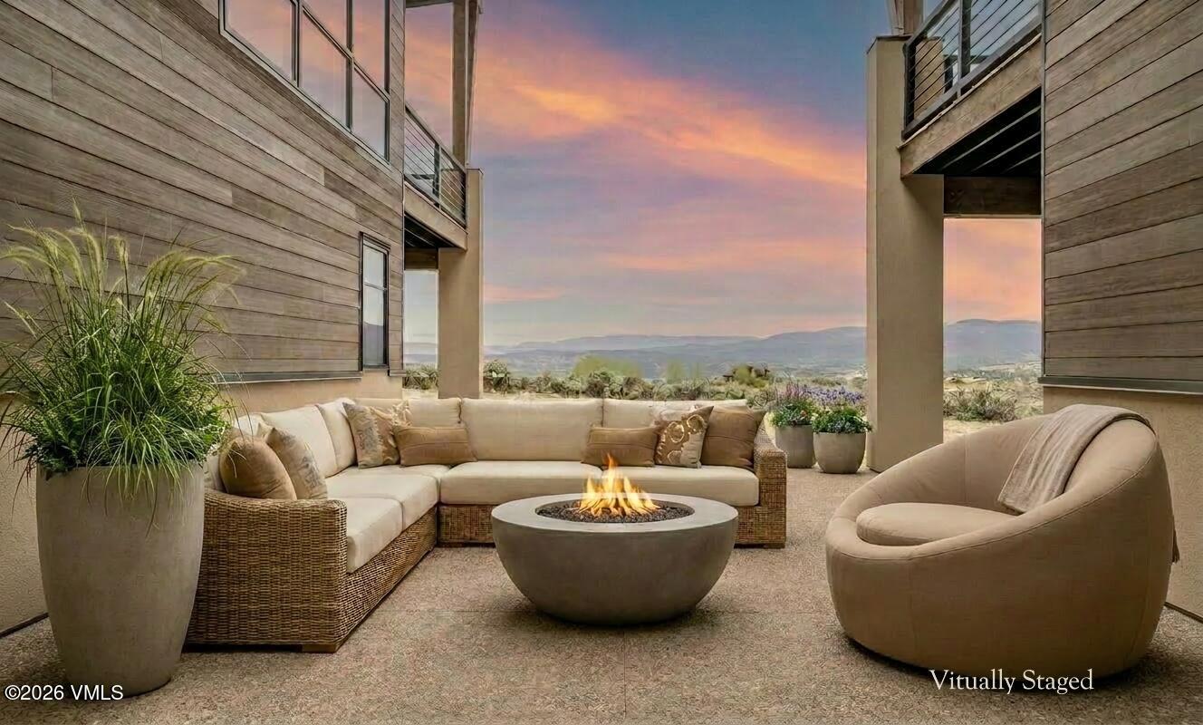 61 New York Mountain Road Eagle, CO 81631 - Photo 21 of 34 Courtyard Virtually Staged