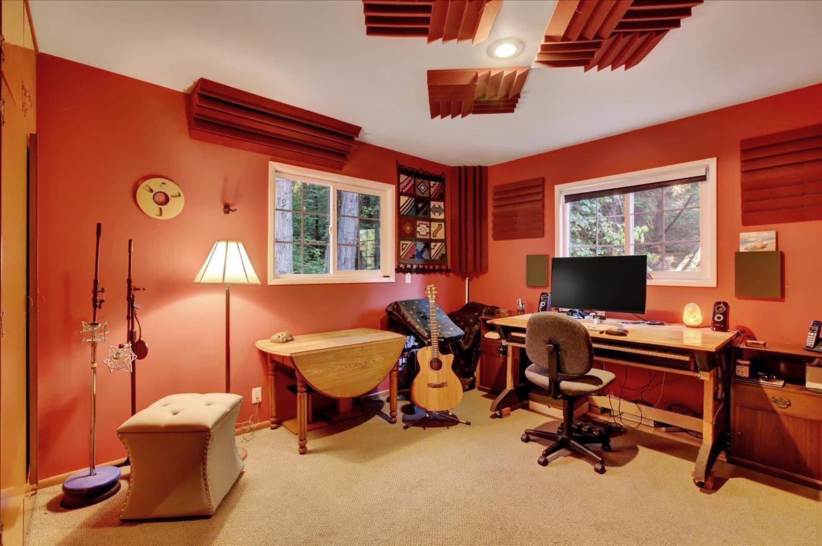 13784 Greenhorn Road Grass Valley, CA 95945 - Photo 40 of 87 2nd Bedroom (Currently a Music Studio)