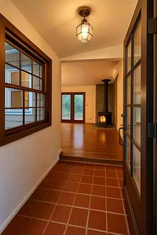 a view of an entryway