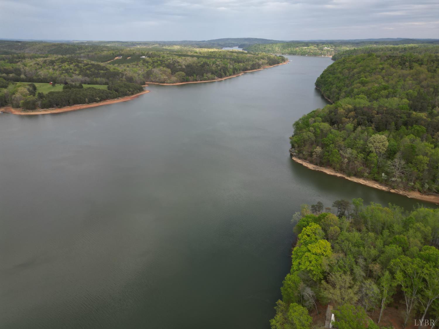 0 Talon Ridge Court Pittsville, VA 24139 - Photo 23 of 28 a view of a lake from a balcony