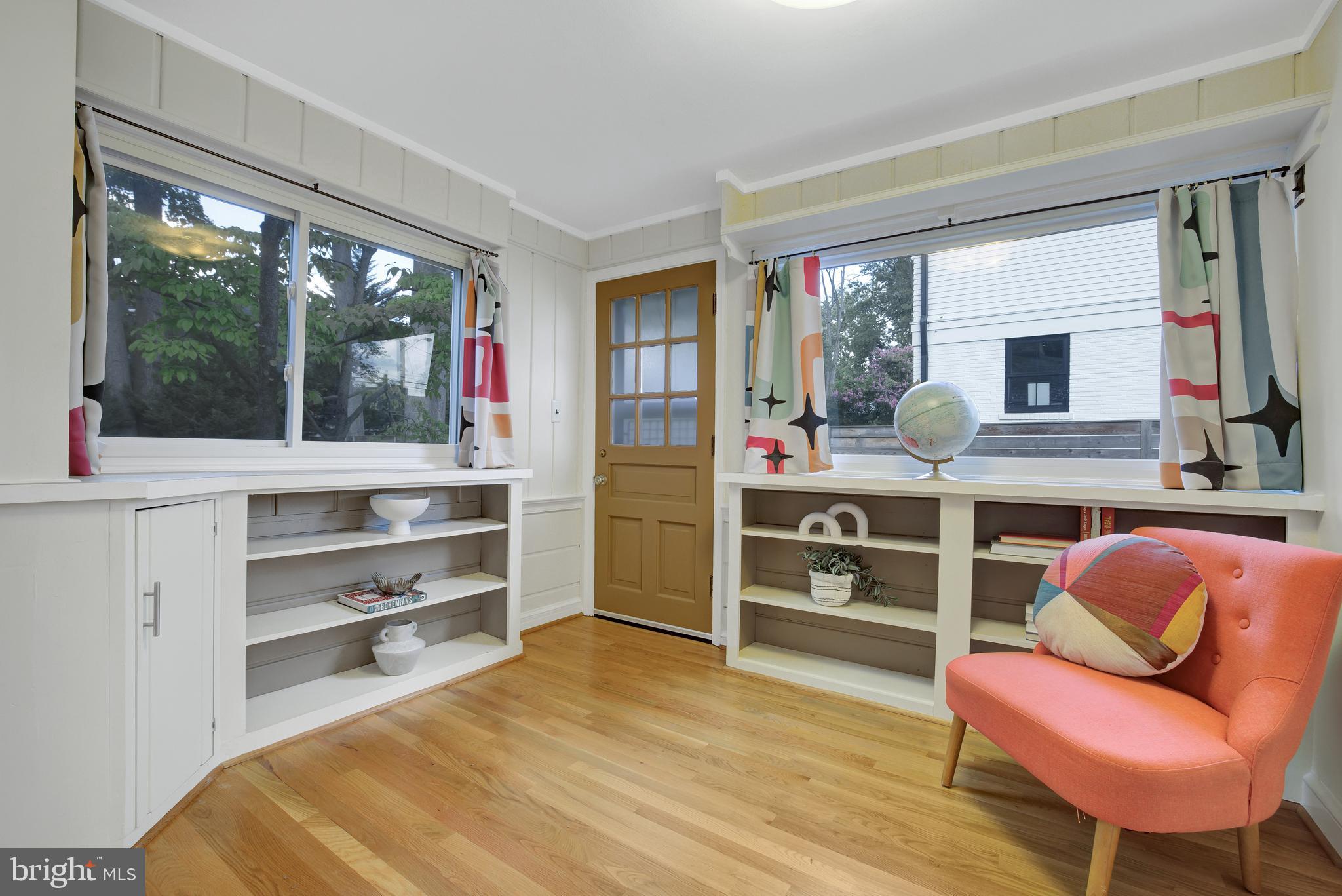 9801 Old Spring Road Kensington, MD 20895 - Photo 20 of 38 Den/guest room with built ins & separate entranc