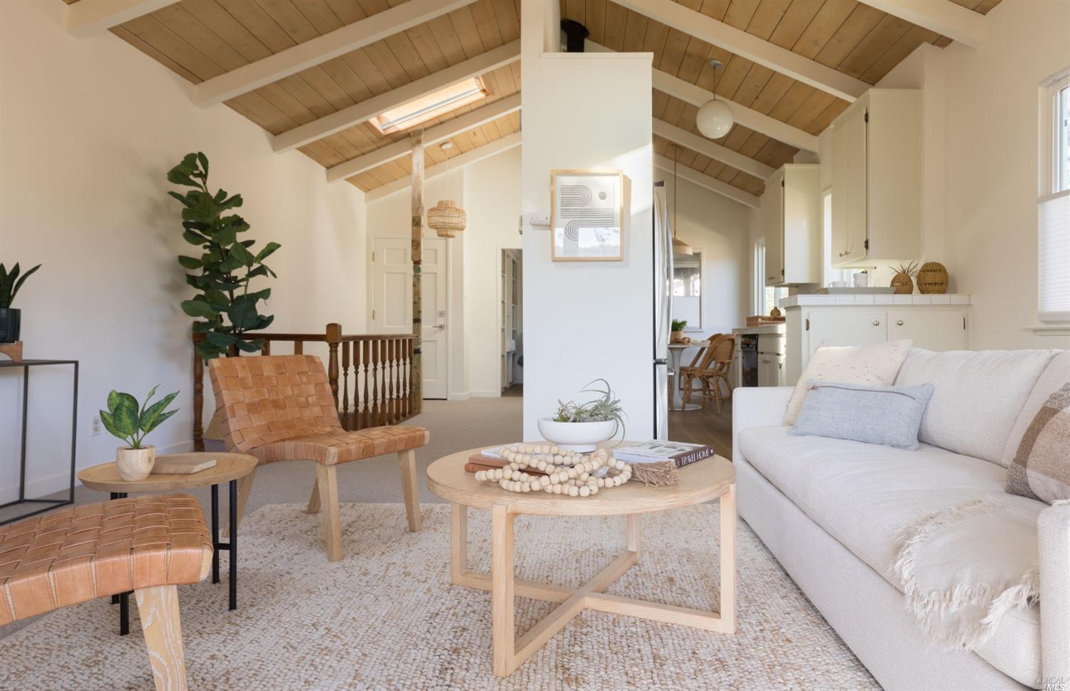 146 Ridgeway Avenue Fairfax, CA 94930 - Photo 1 of 1 View of main living area from front deck