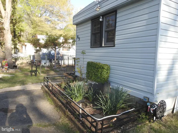 a backyard of a house