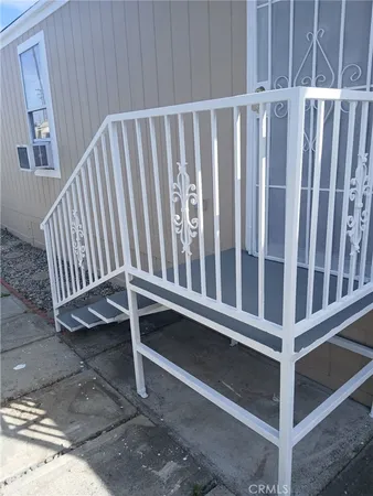 a view of a balcony