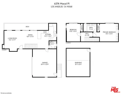 $1,495,000 | 6374 Macal Place, Los Angeles, CA 90068