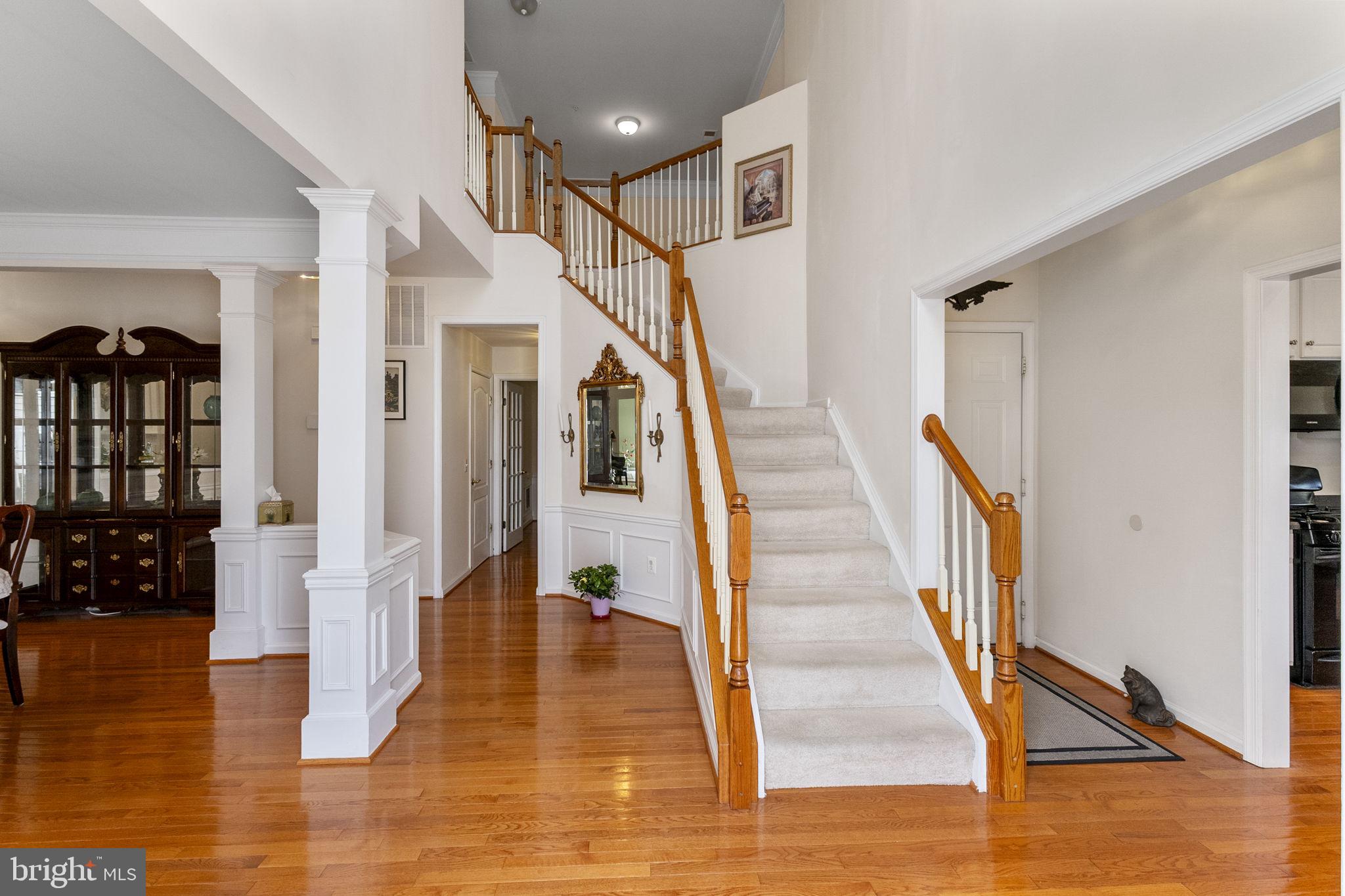 8245 Academy Road, Unit 42 Ellicott City, MD 21043 - Photo 3 of 48 stepping inside the front door to open concept