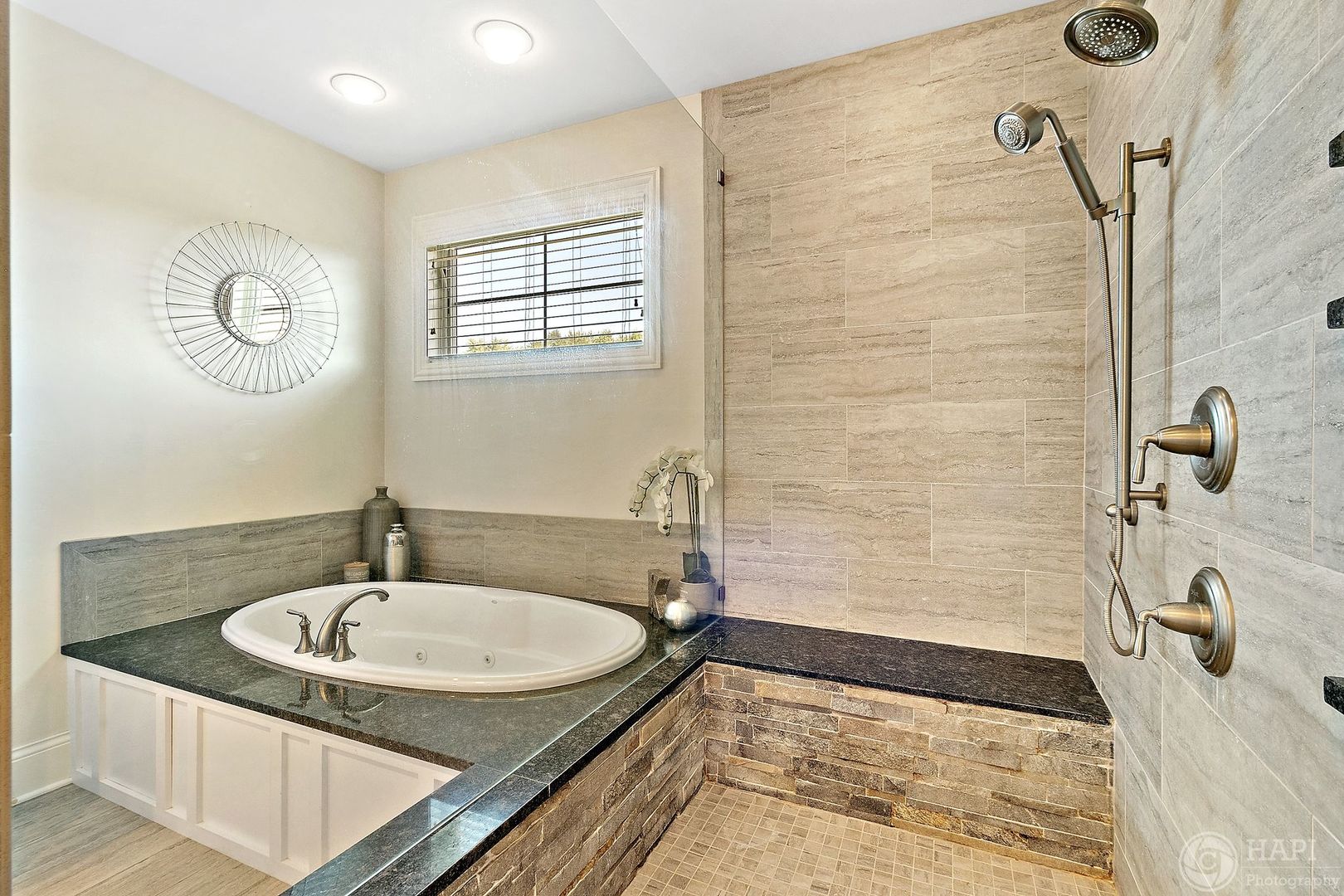 26021 West Sunset Road Barrington, IL 60010 - Photo 18 of 39 a bathroom with a sink and a mirror