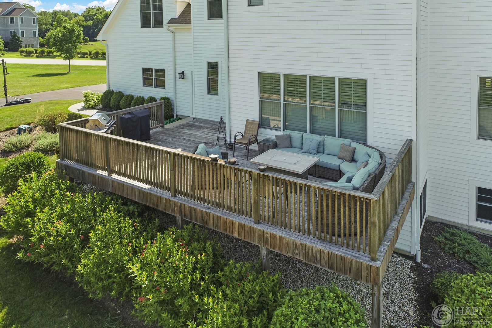 26021 West Sunset Road Barrington, IL 60010 - Photo 32 of 39 a view of balcony with two chairs and a table
