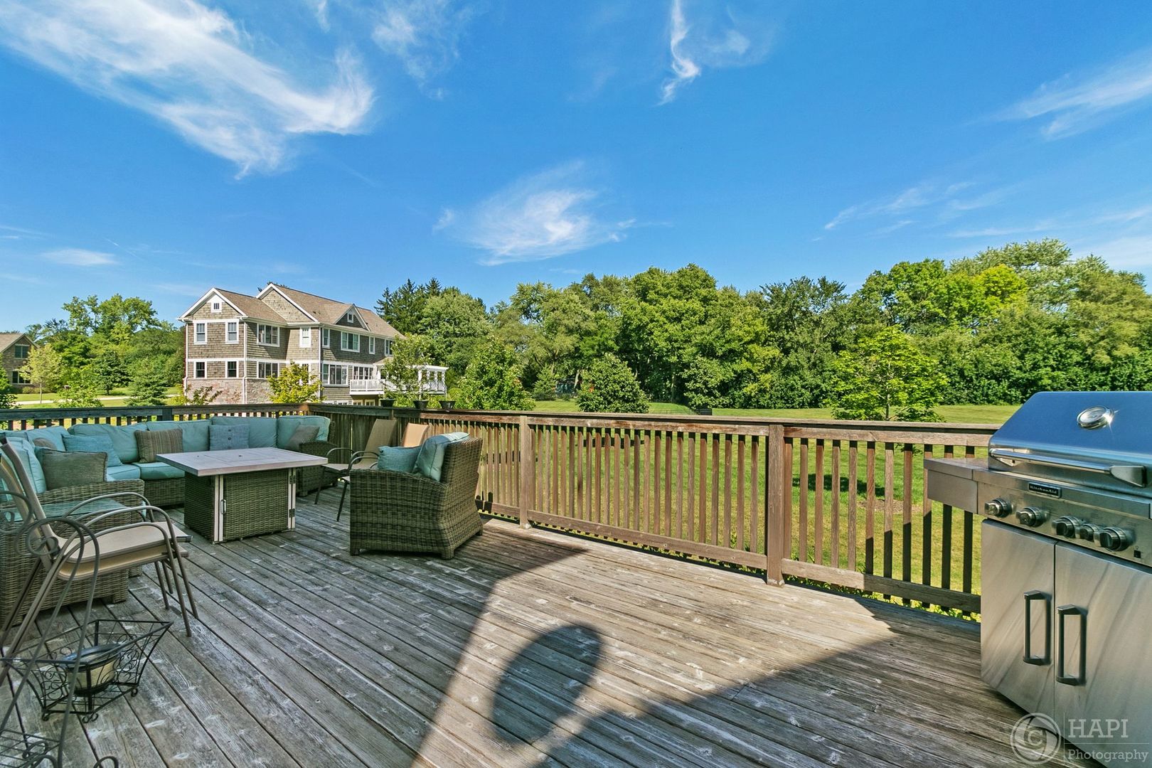 26021 West Sunset Road Barrington, IL 60010 - Photo 33 of 39 a view of roof deck with furniture