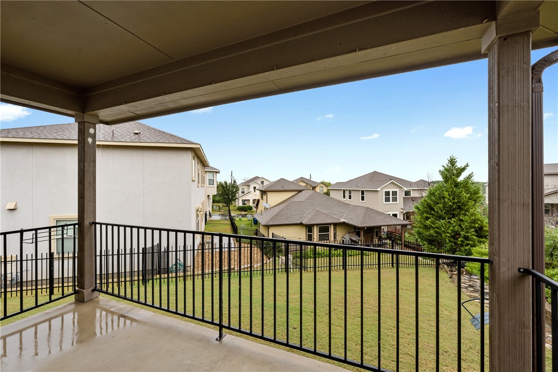 7310 Sunset Heights Circle, Unit F20 Austin, TX 78735 - Photo 26 of 32 a view of a balcony with a couple of small garden