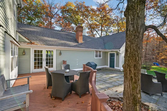 a view of a tree with a yard