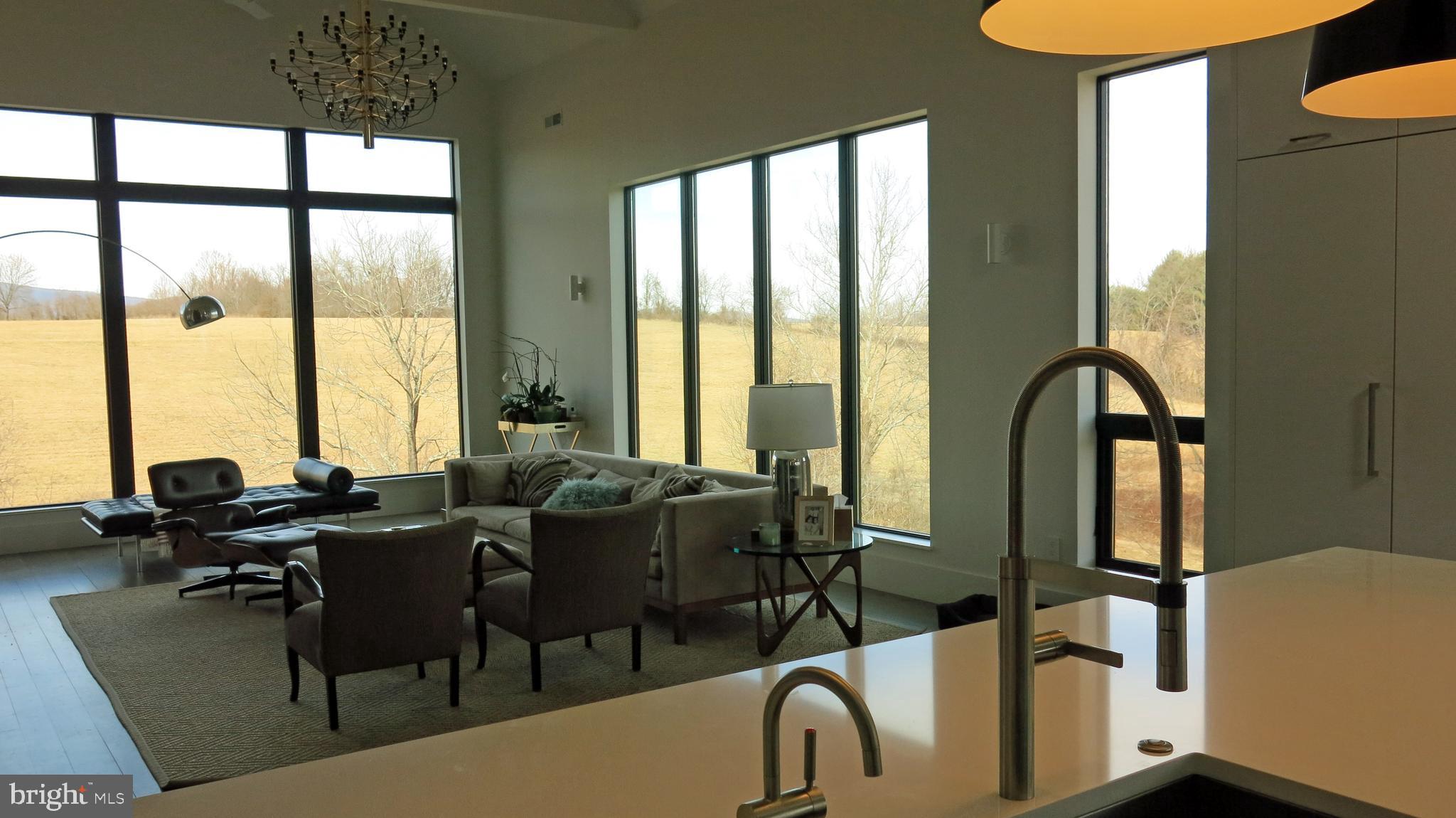 761 Fodderstack Road Huntly, VA 22640 - Photo 38 of 41 View from Kitchen to Living Room