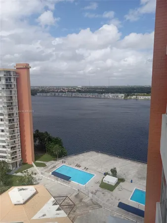 a view of a terrace with sky view