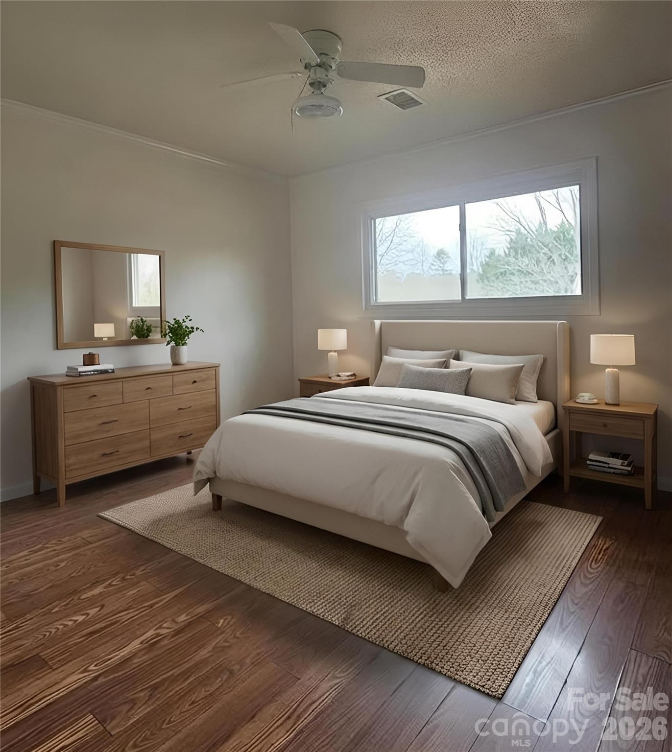 107 Oakgrove Street Locust, NC 28097 - Photo 29 of 32 a bedroom with a bed and window