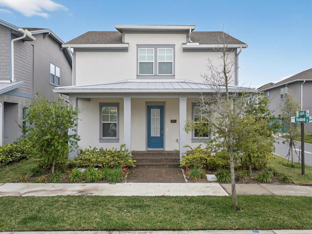 front view of a house