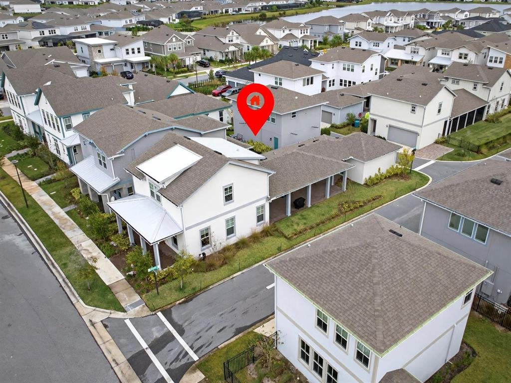 9952 Rodbell Street Orlando, FL 32827 - Photo 37 of 44 an aerial view of a house