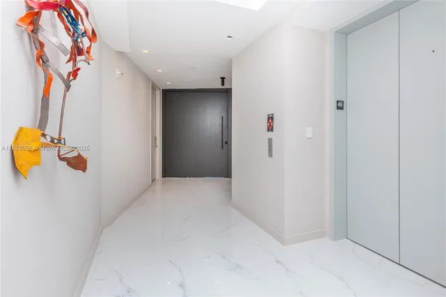 a view of a balcony with city view