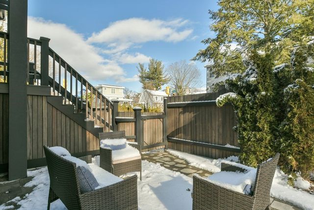 a view of balcony and patio