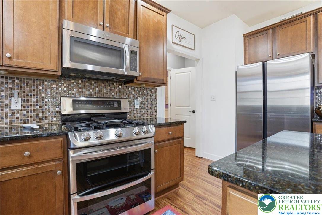 628 South 4th Street Bangor, PA 18013 - Photo 28 of 97 a kitchen with appliances a counter space and cabinets
