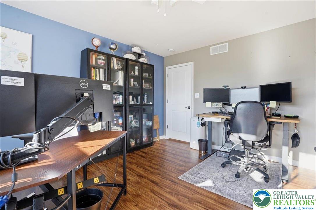 628 South 4th Street Bangor, PA 18013 - Photo 40 of 97 a view of a workspace with furniture and lounge chair