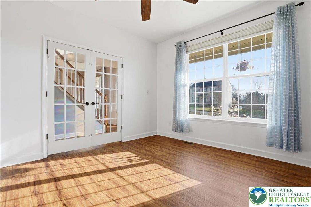 628 South 4th Street Bangor, PA 18013 - Photo 59 of 97 a view of an empty room with wooden floor and a window