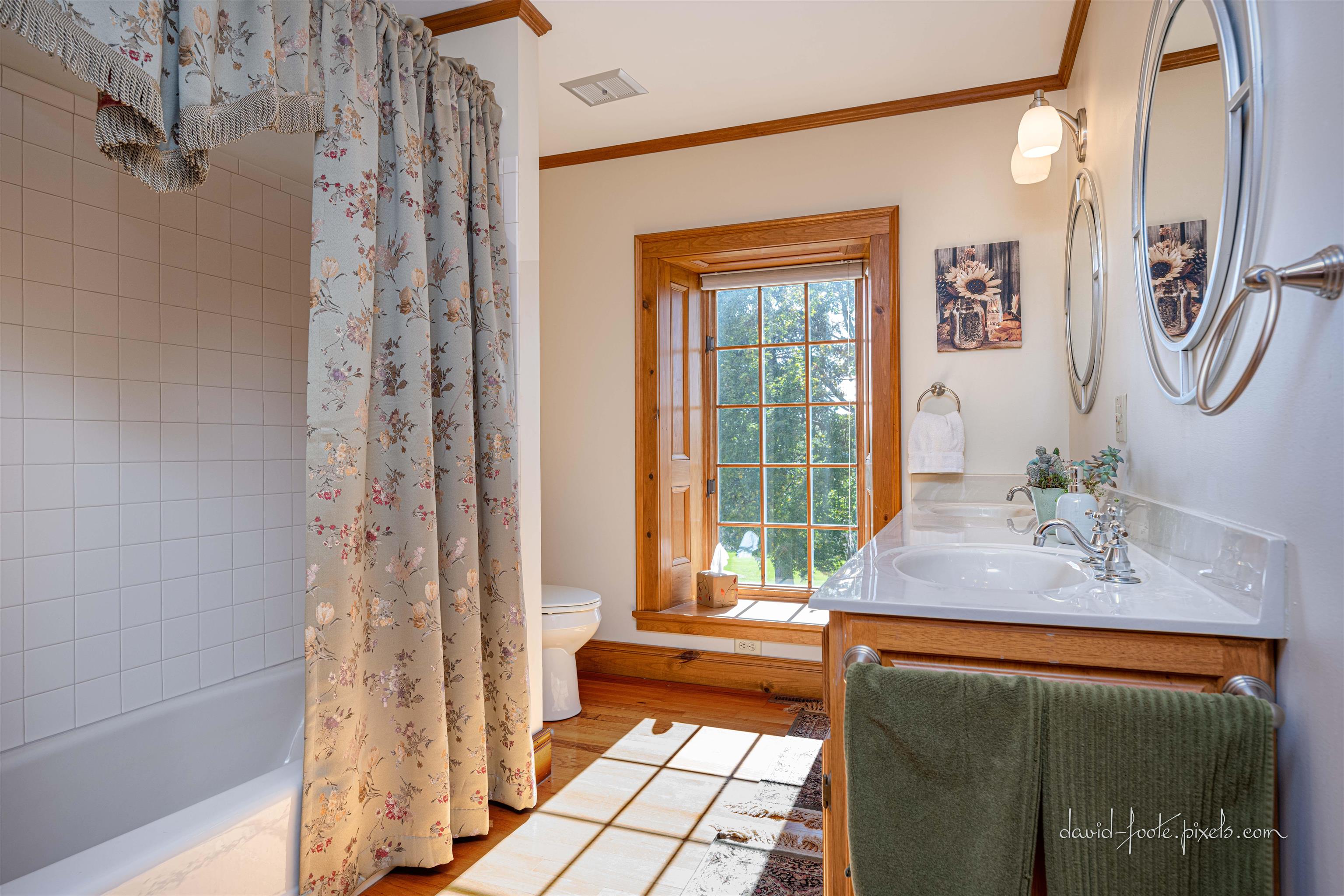 8936 North Cedarville Road Lena, IL 61048 - Photo 28 of 51 a bathroom with a sink a mirror and a shower