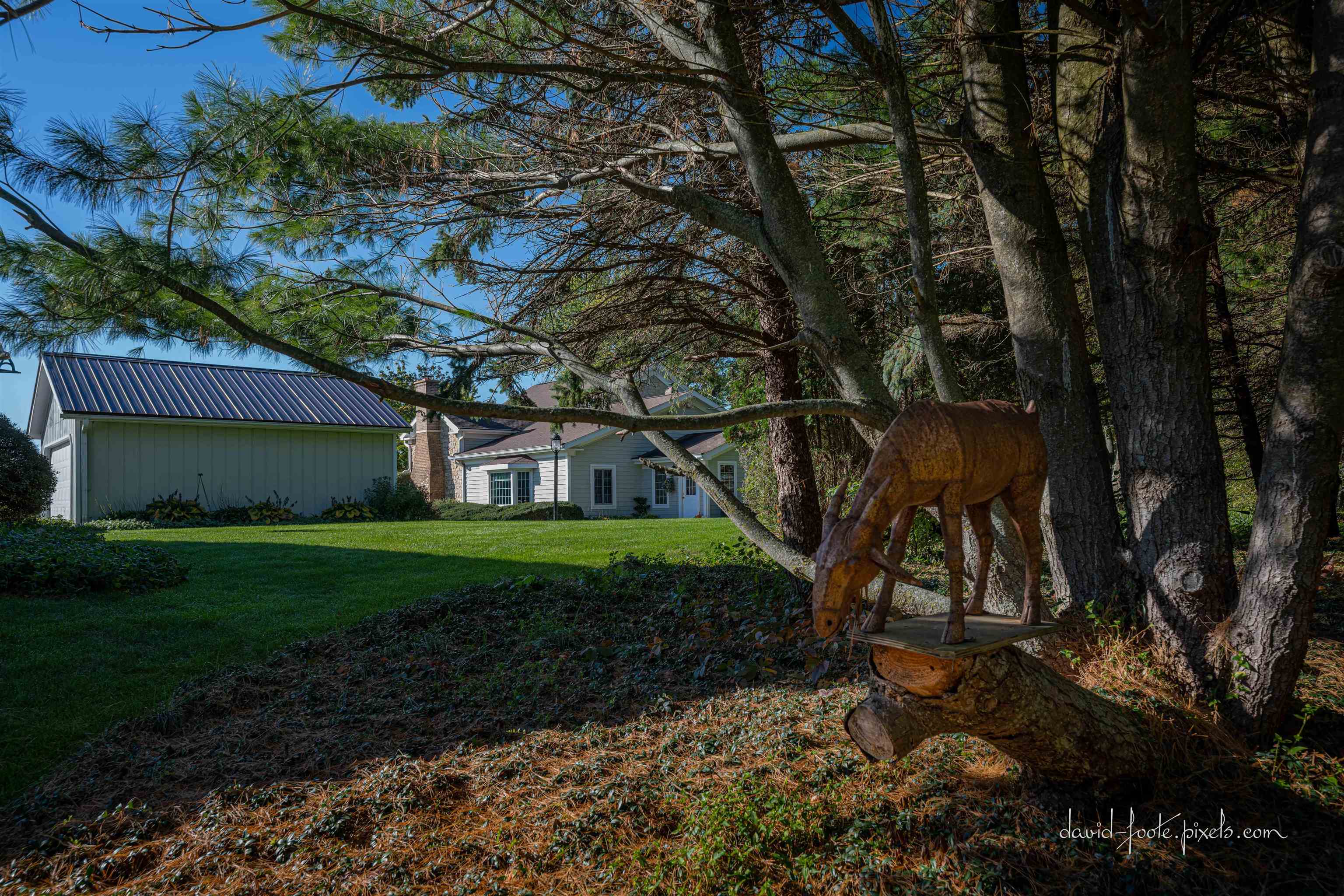 8936 North Cedarville Road Lena, IL 61048 - Photo 46 of 51 a view of a house with a yard