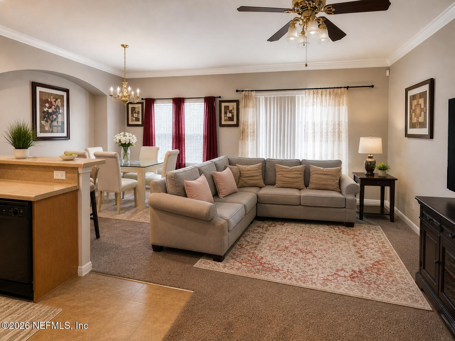 5260 Collins Road, Unit 106 Jacksonville, FL 32244 - Photo 9 of 20 Staged Living Room