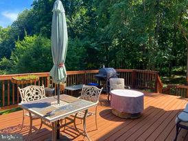 7575 Moormont Road Rapidan, VA 22733 - Photo 22 of 59 a view of a chairs and table on the deck
