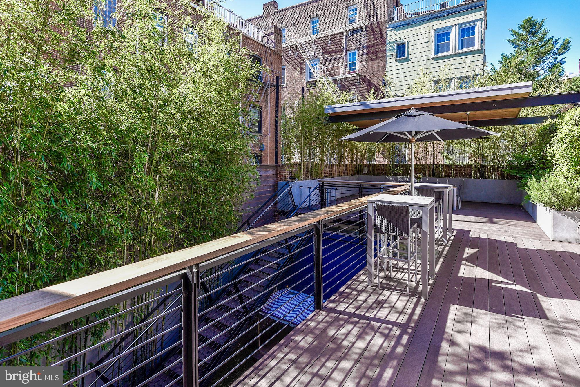 2019 R Street Northwest Washington, DC 20009 - Photo 43 of 49 Rear Garden