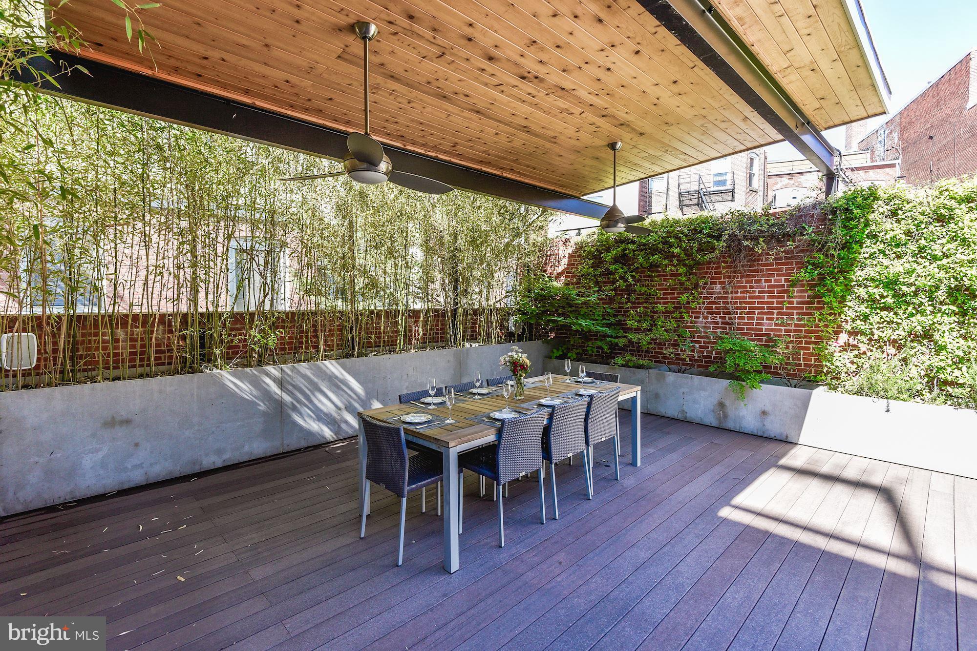 2019 R Street Northwest Washington, DC 20009 - Photo 45 of 49 Rear Garden