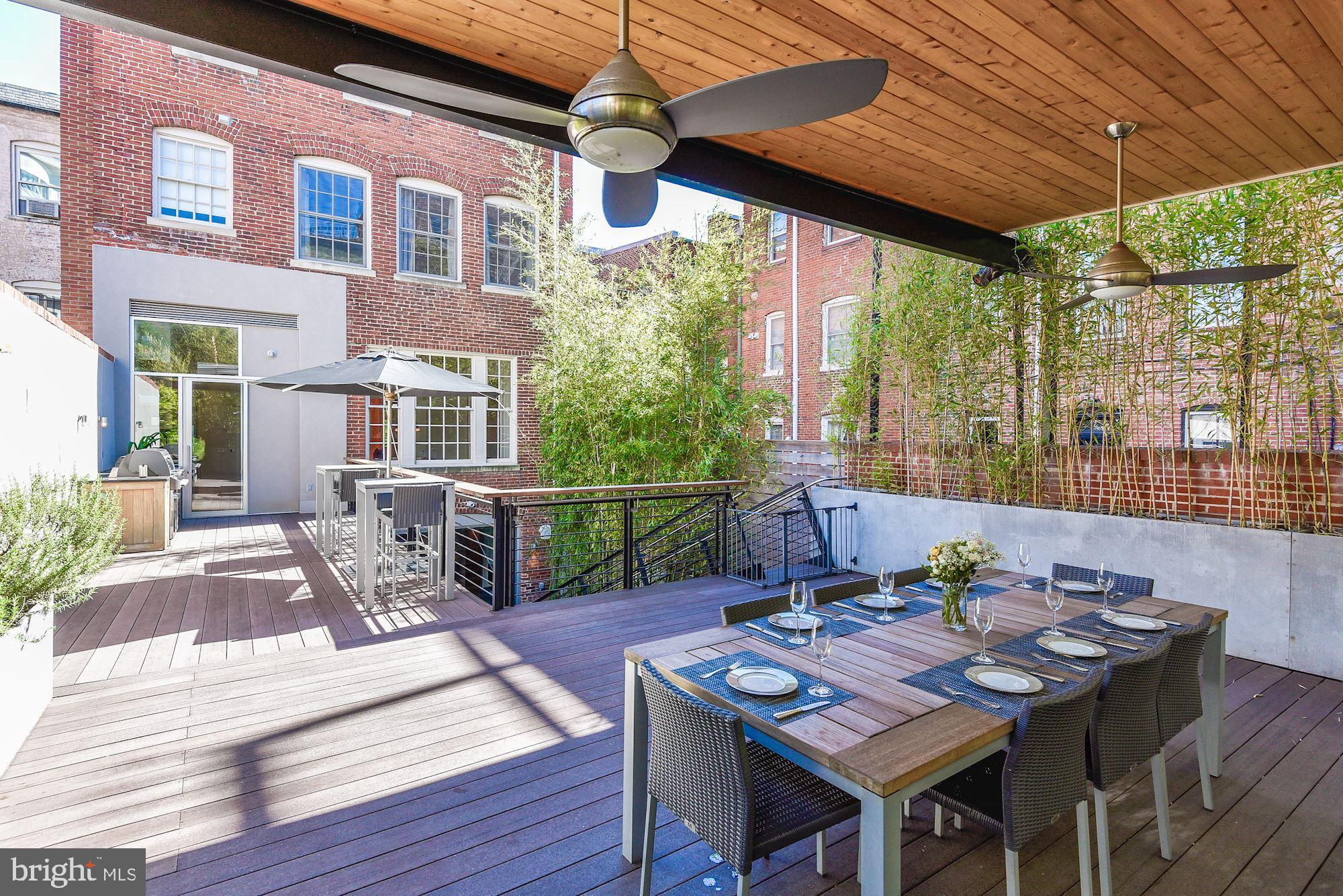 2019 R Street Northwest Washington, DC 20009 - Photo 46 of 49 Rear Garden