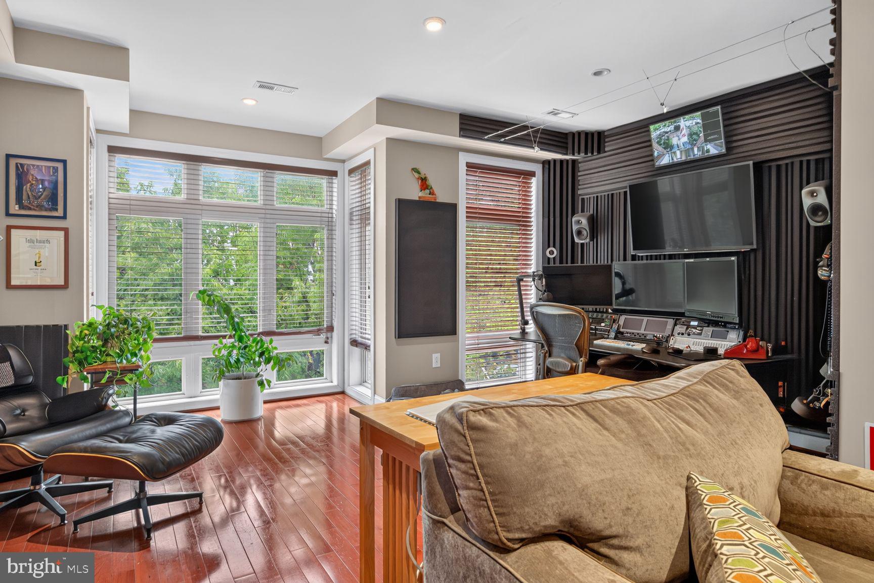 507 M Street Northeast, Unit 2 Washington, DC 20002 - Photo 4 of 27 Floor to Ceiling Natural Light, + Three Skylights