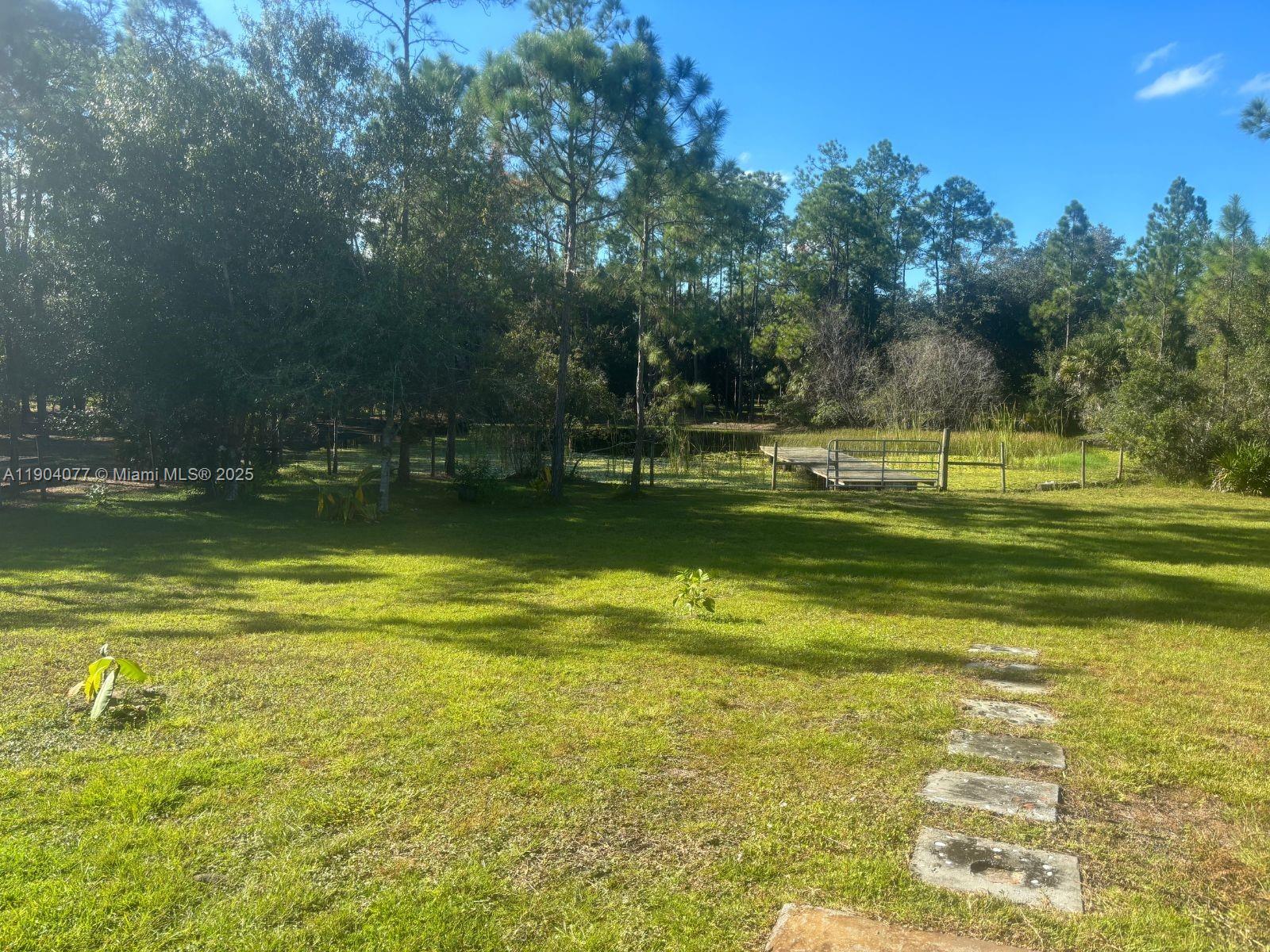 2184 9 Mile Road LaBelle, FL 33935 - Photo 32 of 41 a view of a water fountain and trees