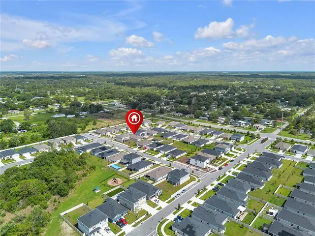 a view of a outdoor space with a swimming pool
